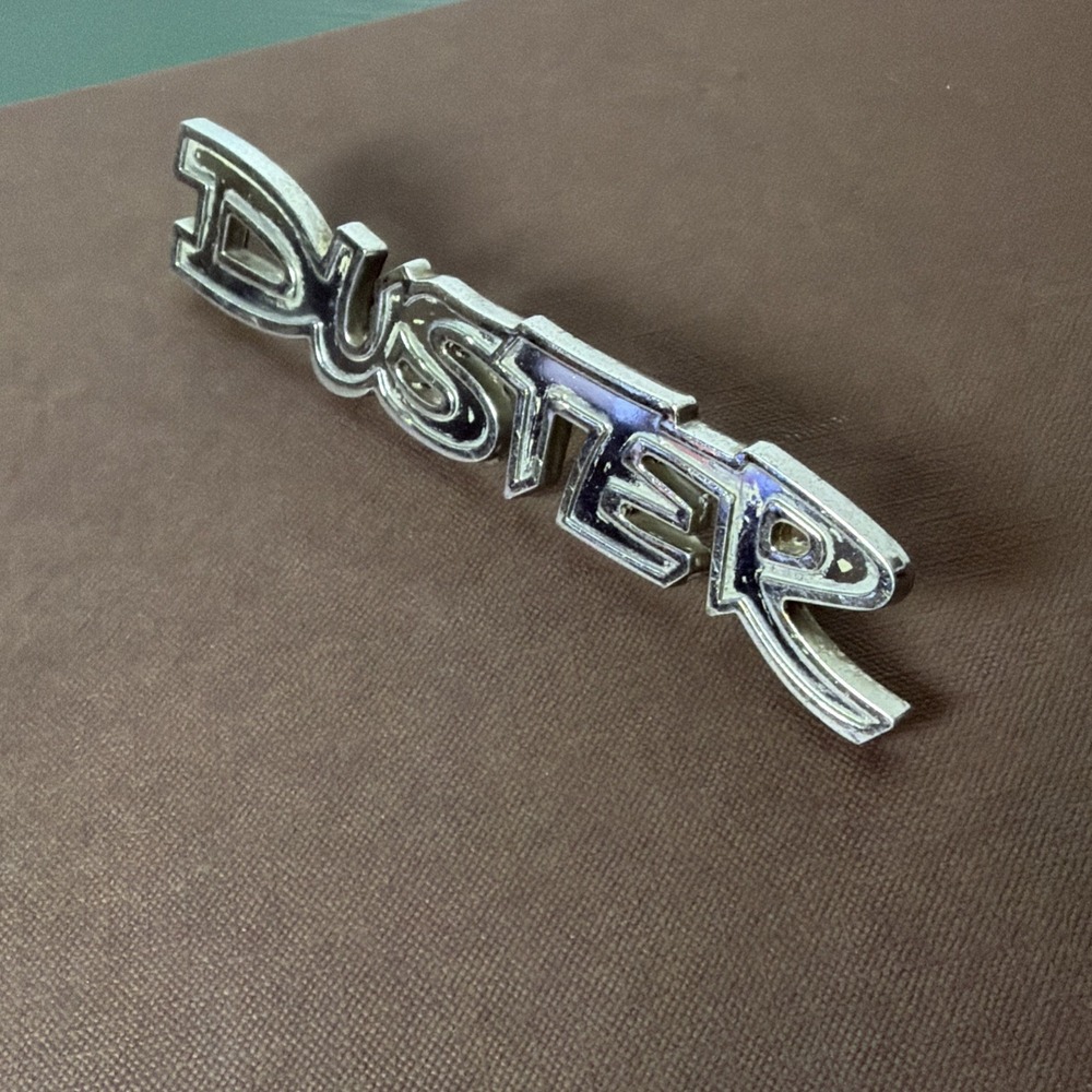Plymouth Duster Car Emblem Vintage 1972 - 1976